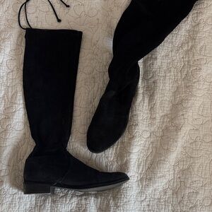 Stuart Weitzman Black to the Knee Boots